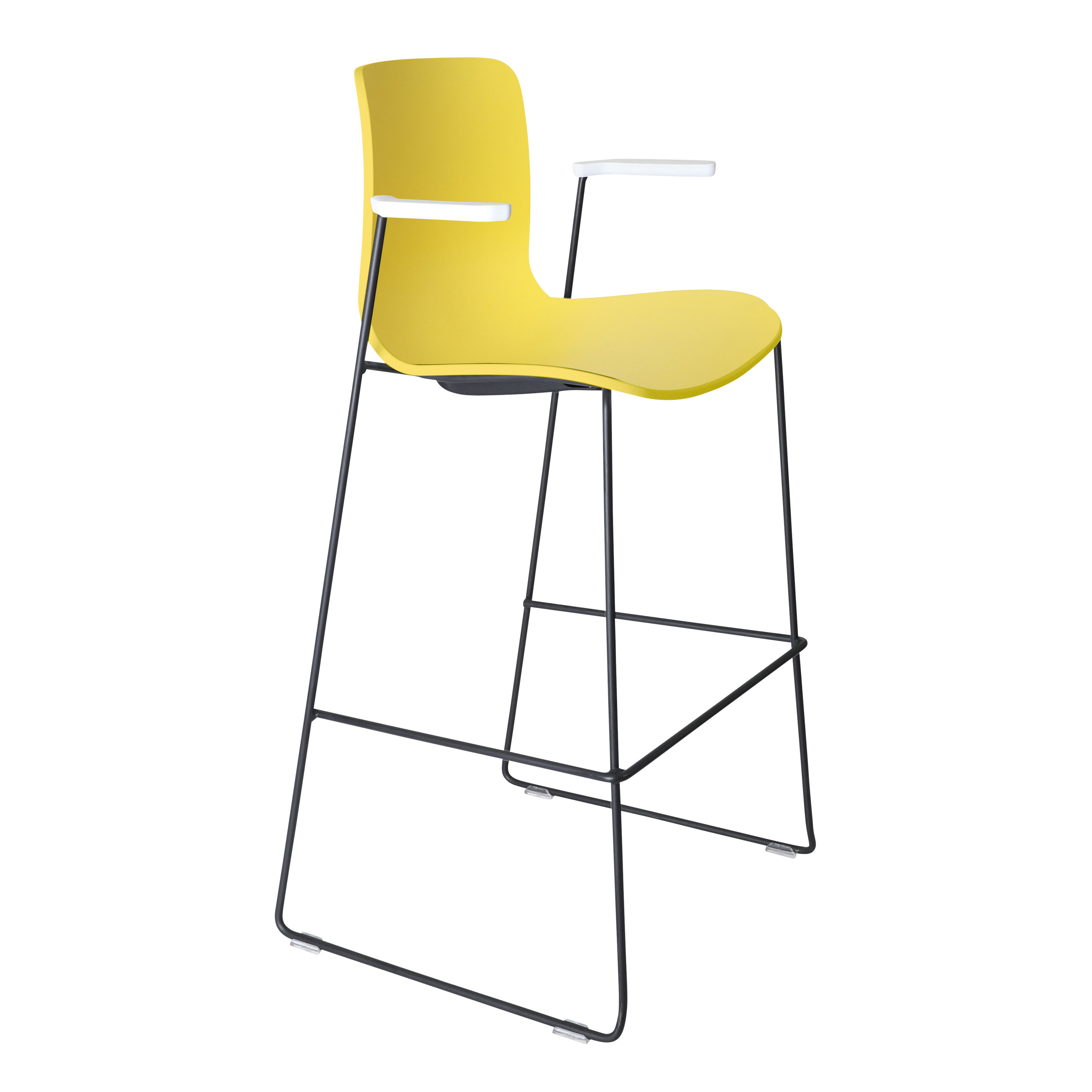 Acti Stool (Yellow / Stool Sled Base)